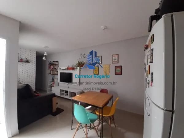 Apartamento de 57 m² com 02 Quartos (sendo 01 suíte Planejada) à venda, por R$ 320.000 - Parque das Nações - Santo André/SP