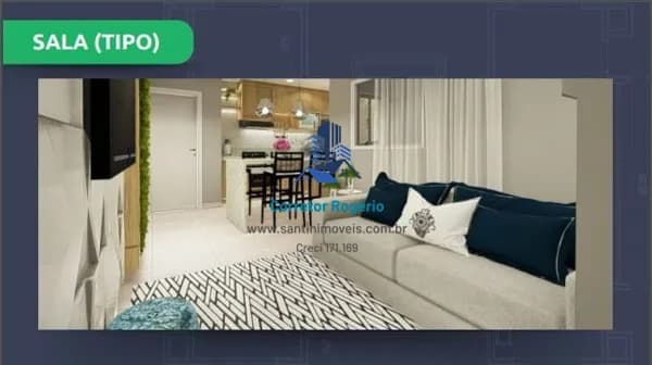 Apartamento sem condomínio com Elevador, 02 quartos (01 suíte ) Fino acabamento, Vaga à venda, 44 m² - Jardim Ocara - Santo André/SP