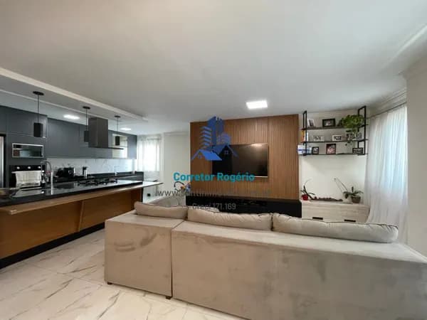 Sobrado Mobiliado com 03 suítes , Àrea gourmet, Fino acabamento, 04 vagas à venda, 187 m² por R$ 1.299.000 - Vila Alto de Santo André - Santo André/SP