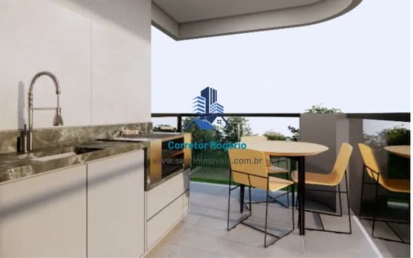 Apartamento com Elevador ,2 quartos (01 suíte ) Fino acabamento, Vaga de garagem à venda, 48 m² por R$ 455.000 - Campestre - Santo André/SP