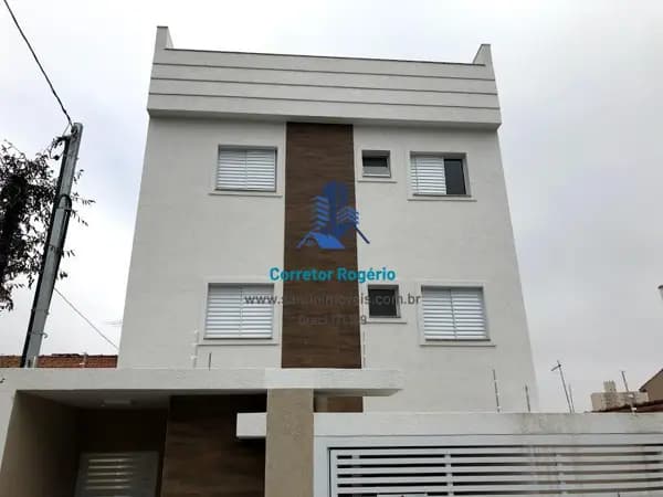 Apartamento sem condomínio com 2 dormitórios(01 suíte)Quintal,Vaga coberta à venda, 45 m² por R$ 309.000 - Vila Bastos - Santo André/SP