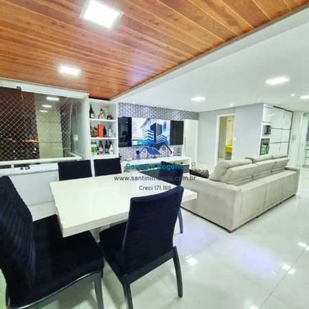 Apartamento com 3 dormitórios à venda, 140 m² por R$ 1.100.000,00 - Centro - Santo André/SP