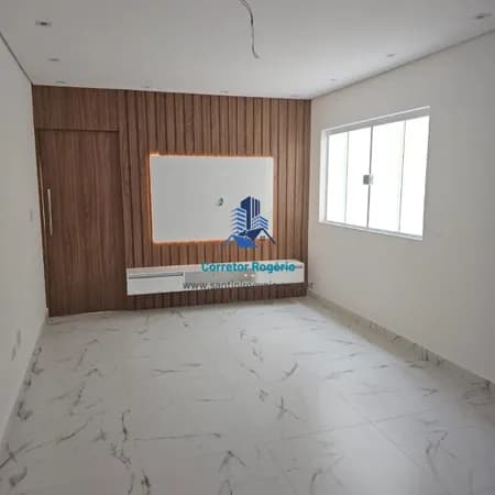 Apartamento com Elevador, 02 quartos (01 suíte ) + 10 m² de quintal, Vaga coberta à venda, 73 m² por R$ 440.000 - Santa Maria - Santo André/SP