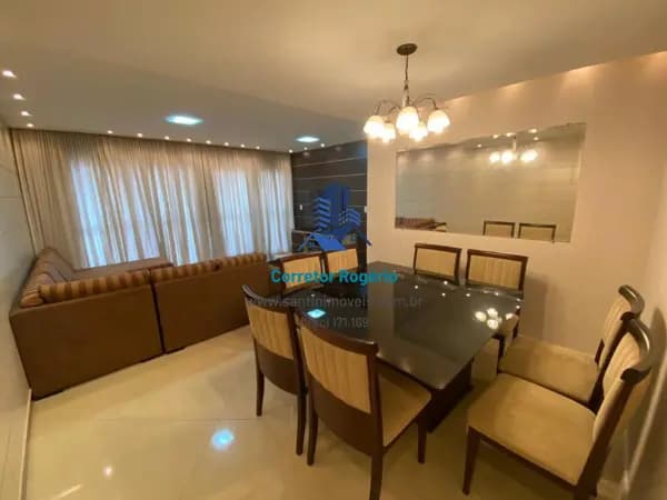 Apartamento com 3 suítes, Todo mobiliado , Varanda gourmet, 02 Vagas à venda, 105 m² por R$ 690.000 - Nova Petrópolis - São Bernardo do Campo/SP
