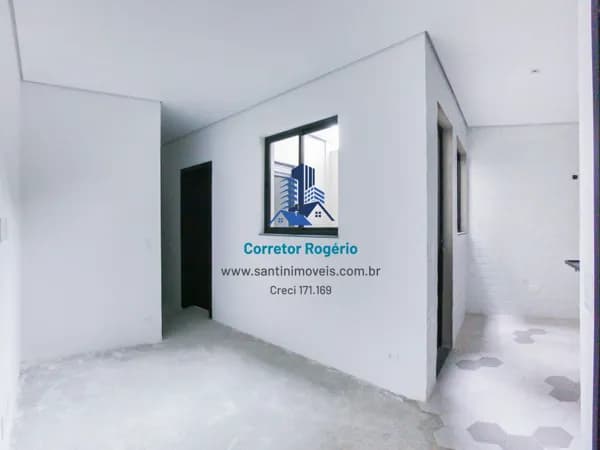 Apartamento de 44,32 m² com 02 Quartos à venda, por R$ 300.000 - Jardim Ocara - Santo André/SP