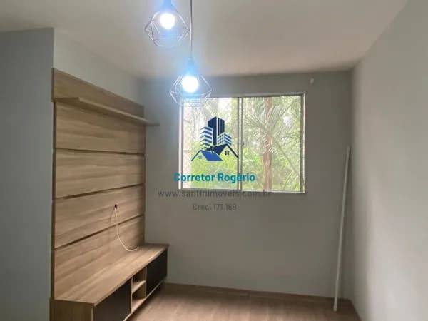 Apartamento com 2 quartos, Cozinha com armários, Lazer e Vaga de garagem à venda, 47 m² por R$ 245.000 - Parque São Vicente - Mauá/SP