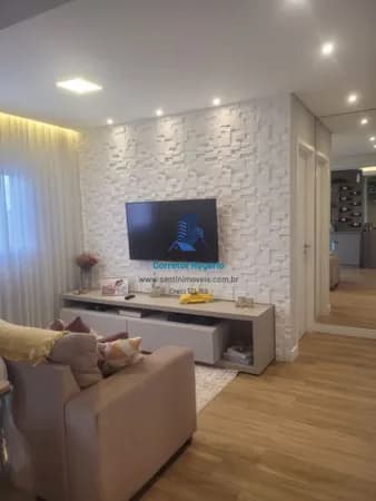 Apartamento de 75 m² com 02 Quartos (sendo 01 suíte) e Varanda Gourmet à venda, por R$ 742.000 - Vila Apiaí - Santo André/SP