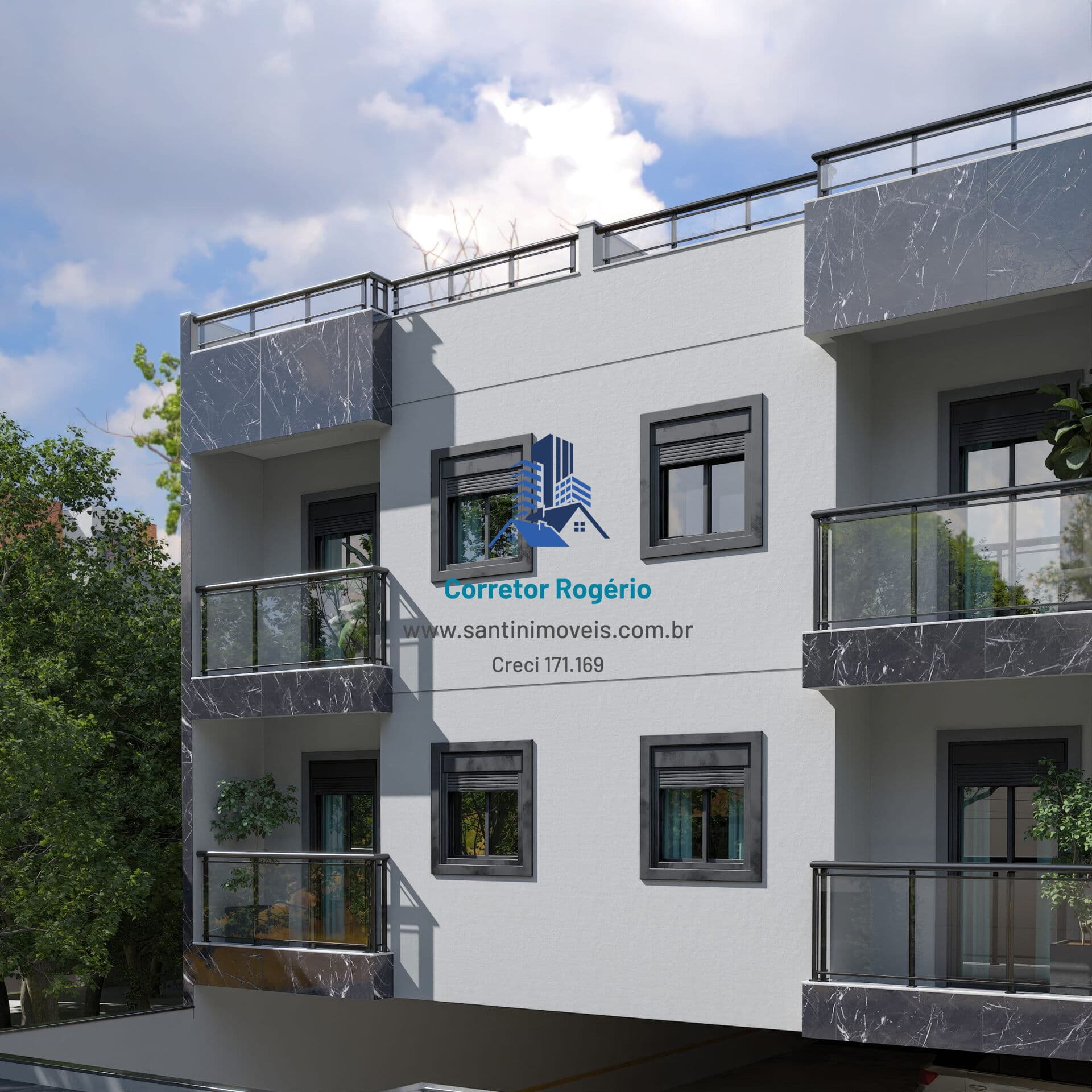 Apartamento com Elevador, 03 quartos (01 suíte ) Fino acabamento, 02 vagas à venda Bairro Jardim em Santo André/SP