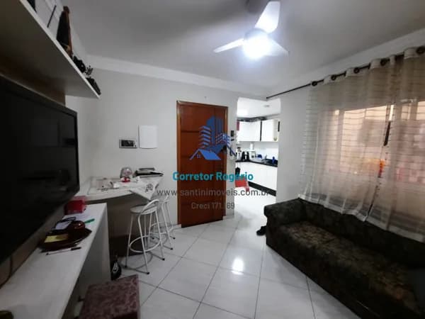 Apartamento sem condomínio com 02 quartos (01 suíte )Cozinha planejada, Quintal coberto, Vaga cobertaà venda, 50 m² - Parque Oratório - Santo André/SP