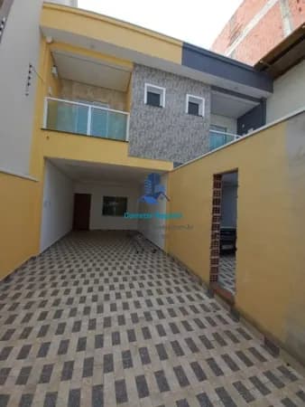Sobrado com 3 quartos (01 suíte ) Quintal com Área gourmet, 02 vagas à venda, 140 m² por R$ 745.000 - Vila Camilópolis - Santo André/SP