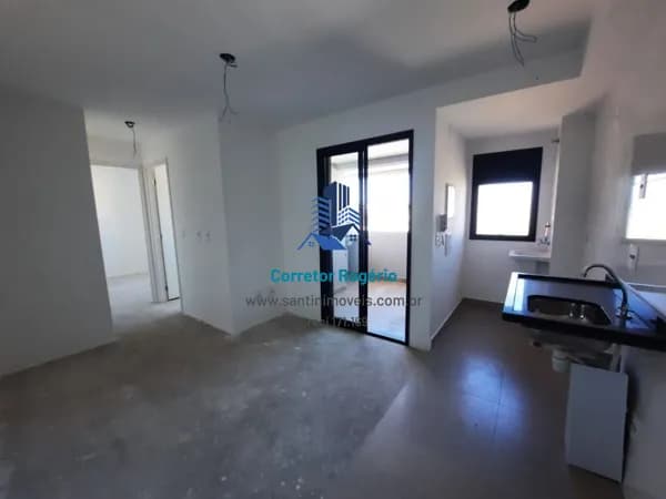 Apartamento com 2 dormitórios, Varanda gourmet, Lazer e Vaga coberta à venda, 40 m² - Parque Erasmo Assunção - Santo André/SP