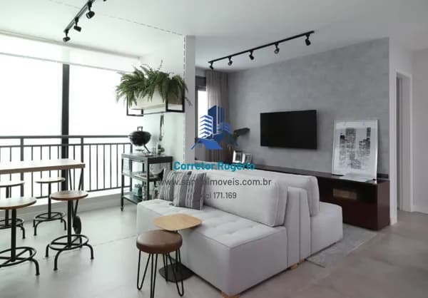Apartamento *Decorado -Porteira Fechada , com 03 quartos (01 suíte ) Fino acabamento, Lazer, Vaga à venda, 71 m² - Santo Amaro - São Paulo/SP