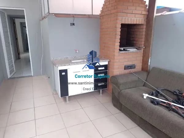 Sobrado de 120 m² com 03 Dormitórios (sendo 01 suíte) e Churrasqueira à venda, por R$ 400.000 - Jardim Las Vegas - Santo André/SP