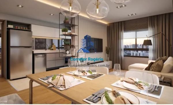 Apartamento com 2 dormitórios, Fino acabamento, Lazer com Piscina à venda, 38 m² por R$ 726.367 - Moema - São Paulo/SP