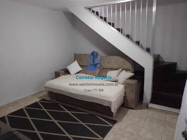 Sobrado com 3 quartos, (01 suíte ) Armários, 02 Vagas cobertas à venda, 142 m² por R$ 530.000 - Vila Camilópolis - Santo André/SP