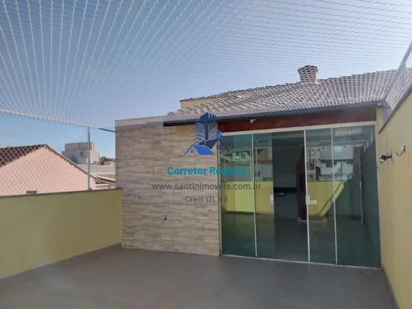 Cobertura com Elevador, 02 quartos (01 suíte ) Área gourmet, 03 vagas cobertas à venda, 117 m² por R$ 640.000 - Santa Maria - Santo André/SP