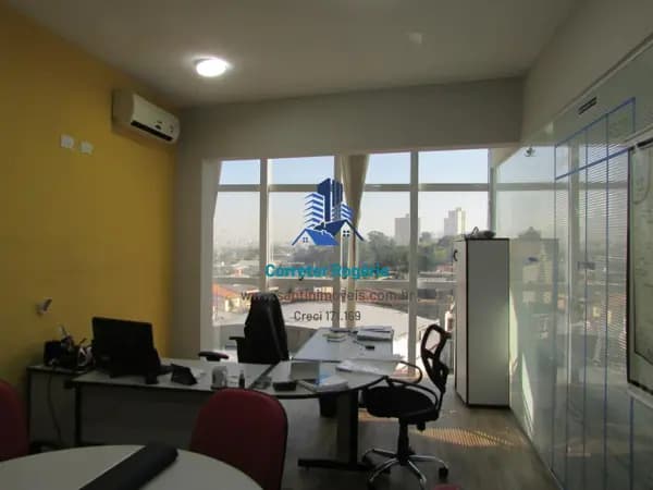 Sala Comercial para alugar, 124 m² por R$ 3.500/mês - Vila Valparaíso - Santo André/SP