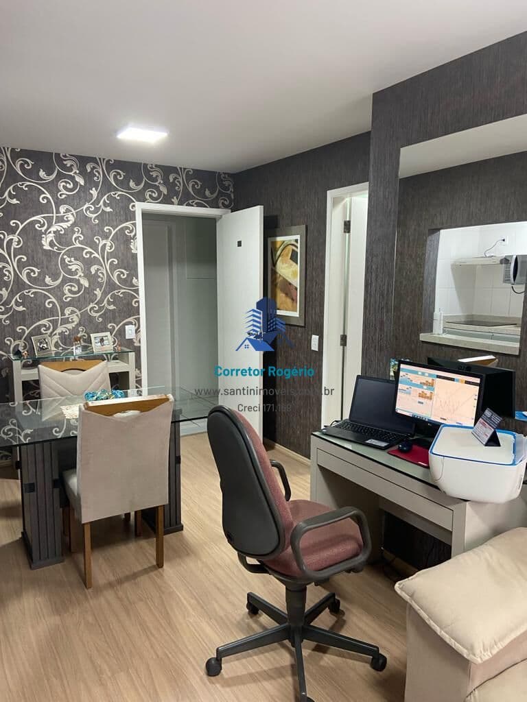 Apartamento Studio Mobiliado e Decorado com 01 suíte , Fino acabamento, Lazer completo, Vaga coberta