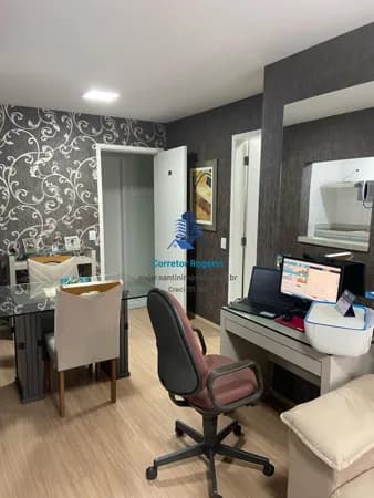 Apartamento Studio Mobiliado e Decorado com 01 suíte , Fino acabamento, Lazer completo, Vaga coberta