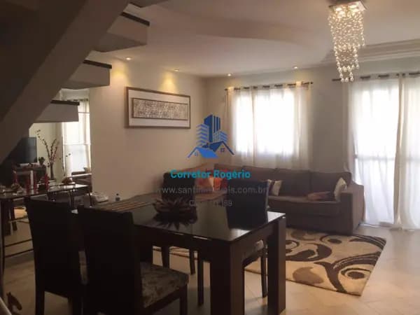Apartamento Triplex com 03 dormitórios , escada interna para cobertura , 03 vagas residencial à venda, Santa Maria, Santo André.
