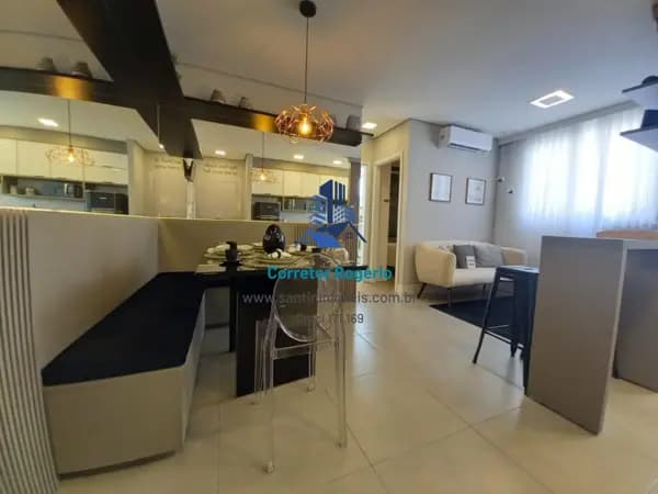 Apartamento com 2 dormitórios à venda, 40 m² por R$ 292.000,00 - Vila Aquilino - Santo André/SP