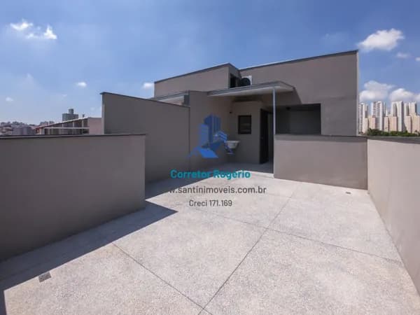 Cobertura sem Condomínio de 103,06 m² com 02 Quartos à venda, por R$ 455.000 - Jardim Ocara - Santo André/SP