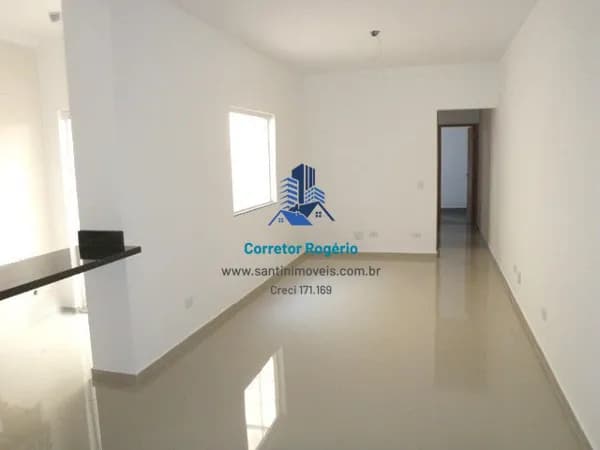 Apartamento de 75 m² com 02 Quartos (sendo 01 suíte com Sacada) à venda, por R$ 425.000 - Vila Homero Thon - Santo André/SP