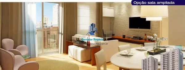 Apartamento com 02 dormitórios ( opção com ou sem suíte ) Fino acabamento residencial à venda, Vila Pires, Santo André.