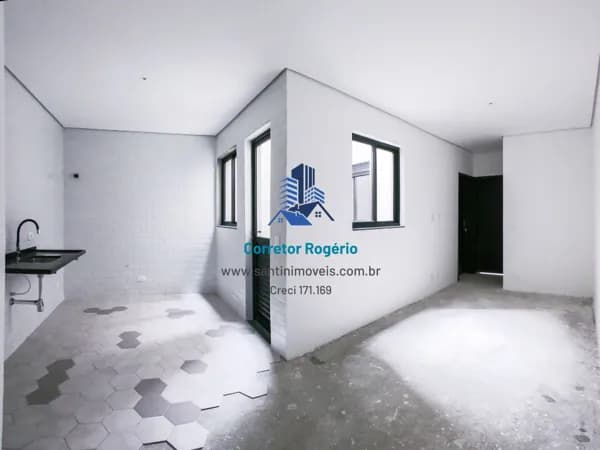 Apartamento sem Condomínio de 44,87 m² com 02 Quartos à venda, por R$ 335.000 - Jardim Ocara - Santo André/SP