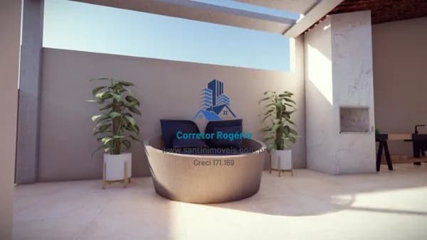 Apartamento sem condomínio com Elevador02 quartos, (01 suíte ) Quintal, Vaga coberta à venda, 47 m² por R$ 405.000 - Santa Teresinha - Santo André/SP