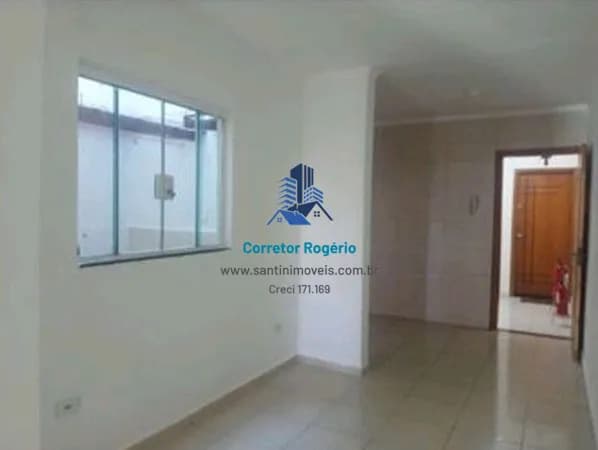 Apartamento sem condomínio de 50 m² com 02 Quartos (sendo 01 suíte e Sacada) à venda, por R$ 286.200 - Jardim do Estádio - Santo André/SP