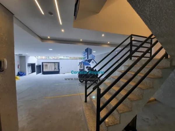 Cobertura com Elevador, 02 quartos(01 suíte ) Espaço gourmet, Vaga coberta à venda, 86 m² por R$ 470.000 - Utinga - Santo André/SP