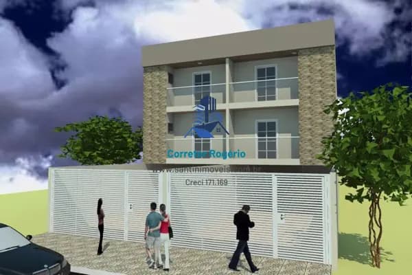 Cobertura sem condomínio com 03 dormitórios , 02 vagas entrega 04/2018 residencial à venda, Vila Eldízia, Santo André.