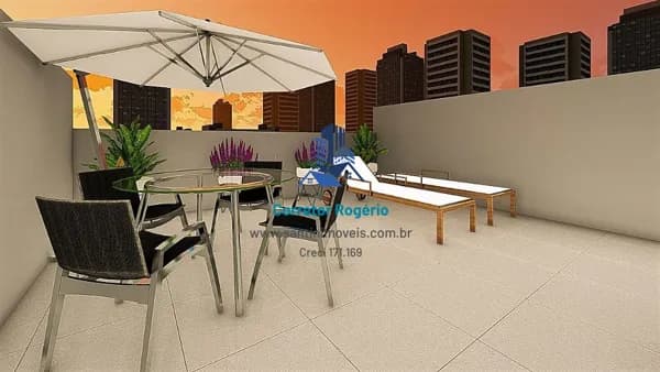 Cobertura sem condomínio com 02 quartos, Ótimo acabamento, Quintal amplo, Vaga coberta à venda, 84 m² - Vila Príncipe de Gales - Santo André/SP