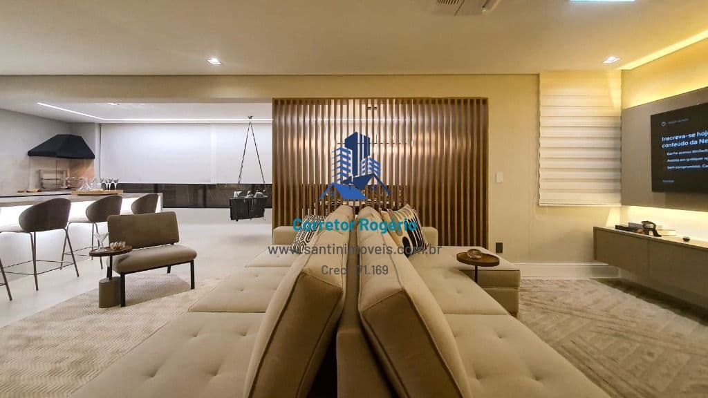 Apartamento com 3 quartos (sendo 03 suítes) Lazer completo, 03 Vagas à venda, 178 m² - Jardim - Santo André/SP