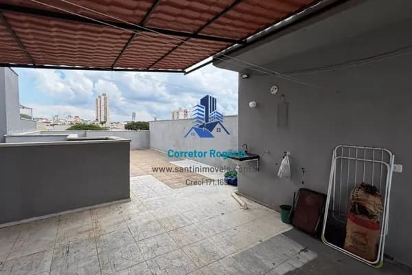 Cobertura com 03 quartos (01 suíte ) 50% coberta, 02 vagas Estuda permuta de 50% do valor à venda em Santo André/SP