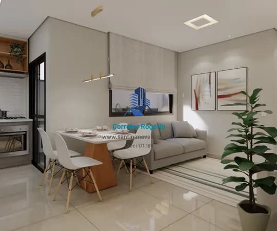 Apartamento ssem condomínio com Elevador , 02 quartos (01 suíte ) Quintal, Vaga à venda em Santo André/SP
