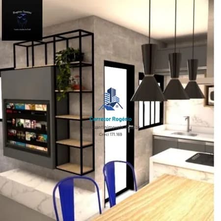 Apartamento com 2 dormitórios à venda, 47 m² por R$ 360.000,00 - Jardim - Santo André/SP