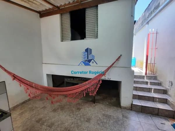 Casa com 2 dormitórios, 02 Banheiros, Quintal, 03 Vagas cobertas , Portão eletrônico à venda, 112 m² por R$ 387.000 - Vila Linda - Santo André/SP