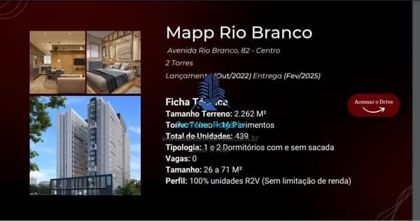 Apartamento com 01 ou 02 quartos, Fino acabamento, ao lado do metrô à venda, 38 m² por R$ 199.357 - Campos Elíseos - São Paulo/SP