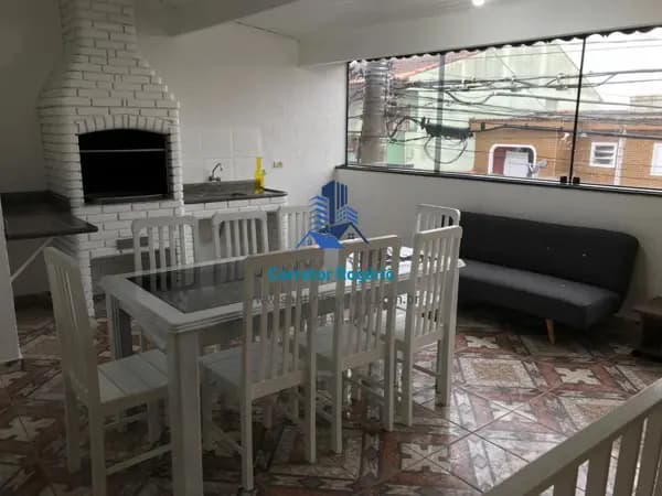 Sobrado com 3 quartos (01 suíte ) Área gourmet, 02 vagas cobertas à venda, 199 m² por R$ 535..000 - Jardim Mauá - Mauá/SP