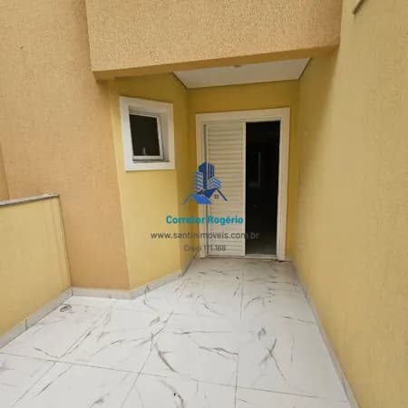 Apartamento com Elevador, 02 quartos (01 suíte ) Quintal, Vaga coberta à venda, 75 m² por R$ 500.000 - Santa Maria - Santo André/SP