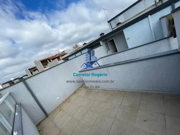 Cobertura de 110 m² com 02 Quartos (sendo 01 suíte) à venda, por R$ 371.000 - Vila Pires - Santo André/SP