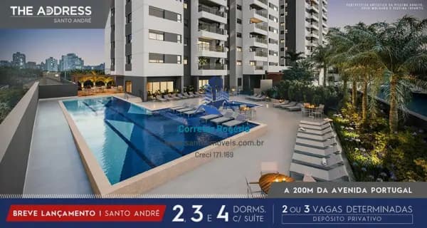 Apartamento com 3 dormitórios(02 ou 03 suítes)Varanda gourmet,Lazer,02 vagas à venda, 107 m² - Vila Gilda - Santo André/SP