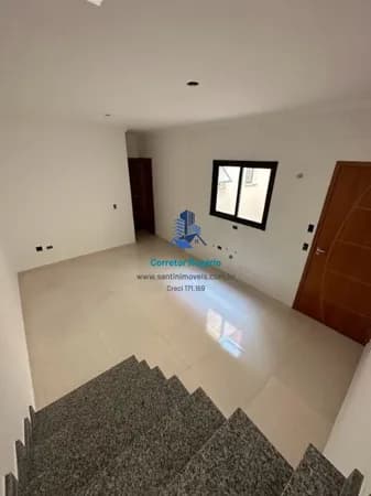 Cobertura com Elevador de 43 + 43 m² com 02 Quartos (sendo 01 com Sacada) à venda, por R$ 435.000 - Jardim Alvorada - Santo André/SP