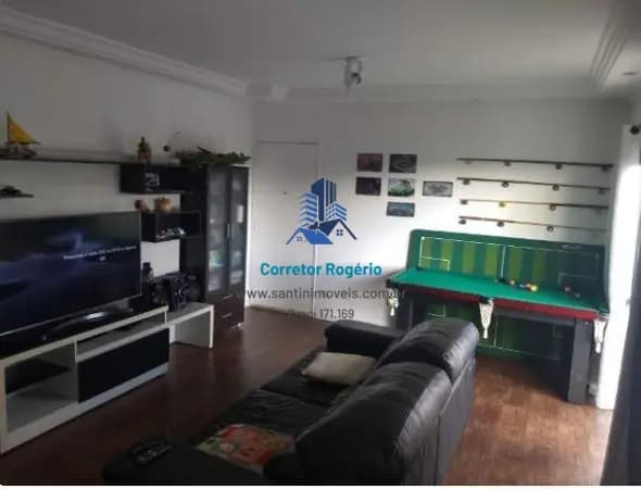Apartamento de 94 m² com 02 Dormitórios Planejados (sendo 01 suíte) e Escritório à venda, por R$ 370.000 - Santa Teresinha - Santo André/SP