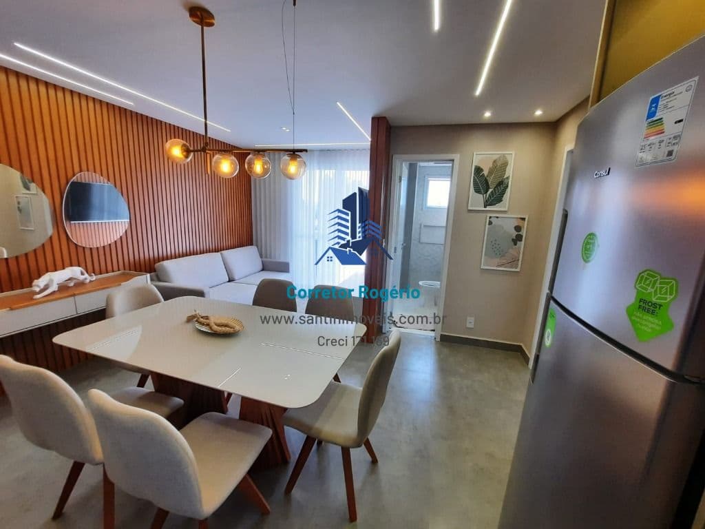 Apartamento Decorado , 02 quartos (01 suíte ) Varanda gourmet, Elevador, Vaga à venda, 57 m² - Jardim do Mar - São Bernardo do Campo/SP