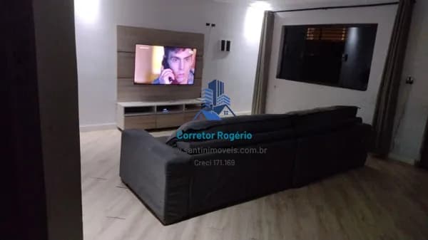 Sobrado com 3 quartos (01 suíte ) Quintal, Fino acabamento, 05 Vagas à venda, 231 m² por R$ 650.000 - Colônia - Ribeirão Pires/SP