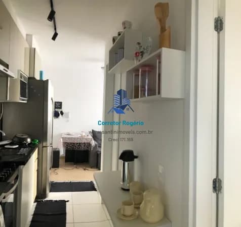 Apartamento com 2 quartos (planeados) Sala com planejados, Cozinha planejada, Lazer , Vaga . à venda, 35 m - Parque São Vicente - Mauá/SP