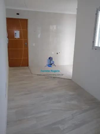 Apartamento sem condomínio com 02 quartos, Quintal, Fino acabamento, 02 Vagas cobertas à venda, 45 m² por R$ - Vila Tibiriçá - Santo André/SP